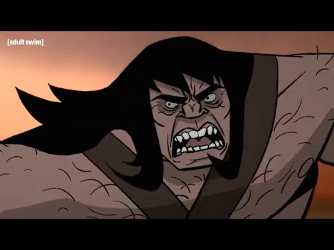 Spear, Fang and Kamau Are Forced To Battle | Genndy Tartakovsky's Primal | adult swim