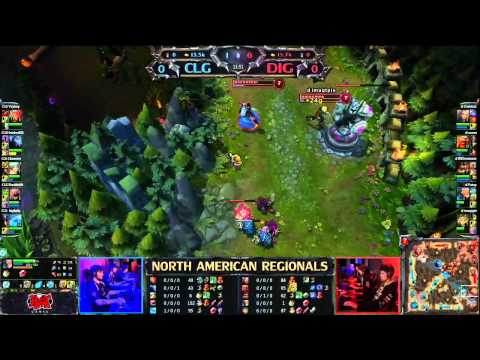 NA Regionals - CLG vs. Team Dignitas (Game 1)