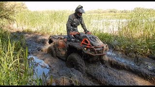 Открыли сезон КВАДРО ГРЯЗЕМЕСА в Чкаловке ! Квадроциклы BRP и Yamaha.