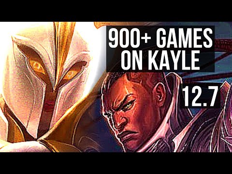 KAYLE vs LUCIAN (TOP) | 8 solo kills, 2.0M mastery, 900+ games, Dominating | KR Diamond | 12.7