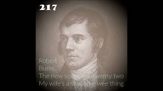 My wife&#39;s a winsome wee thing