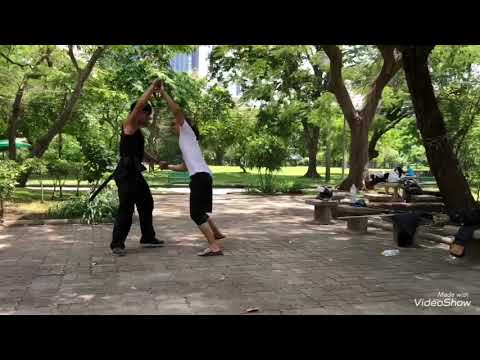 Katana VS Longsword Fuhlen sparring