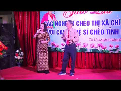 NSUT QÚY BÔN và NSUT XUÂN THEO hát chèo cổ giao lưu khán giả yêu chèo HD