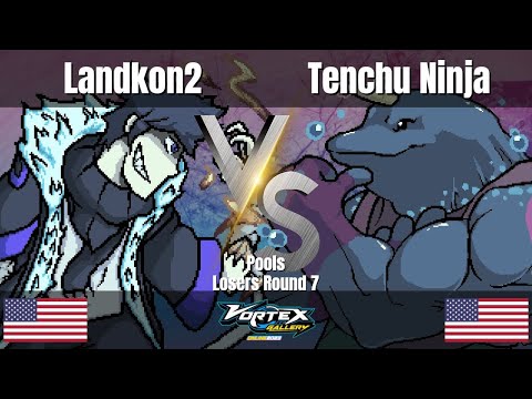 Landkon2(Donyoku) vs TenchuNinja(Wally) - Vortex Gallery Online 2023 Rivals Workshop Tournament LR7