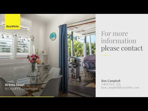 30 Ettie Street, Redcliffe, QLD 4020, 3 habitaciones, 2 baños, House