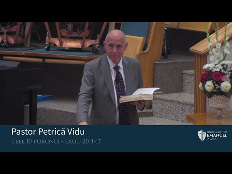 02.10.2022 PM | P. Vidu "Cele 10 porunci" - Exod 20: 1-17