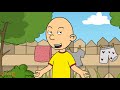 Caillou Abuses GoAnimate Logic/Causes the Moon and Earth to Collide/Banished to the 5th Dimension