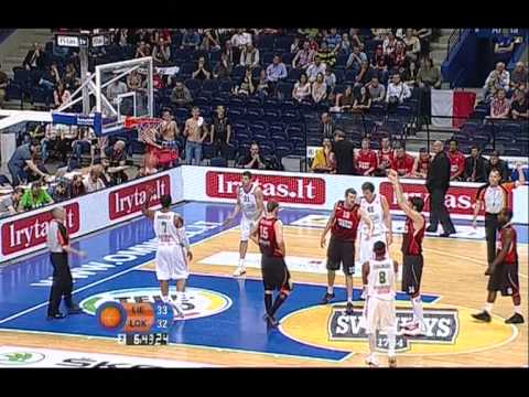 Final Four 2012: 3rd place. Lietuvos Rytas - Lokomotiv-Kuban. Part 1