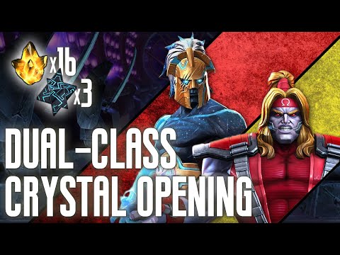 My Biggest Crystal Opening Ever - 16x Dual-Class, 3x Six-Star | Marvel Contest of Champions