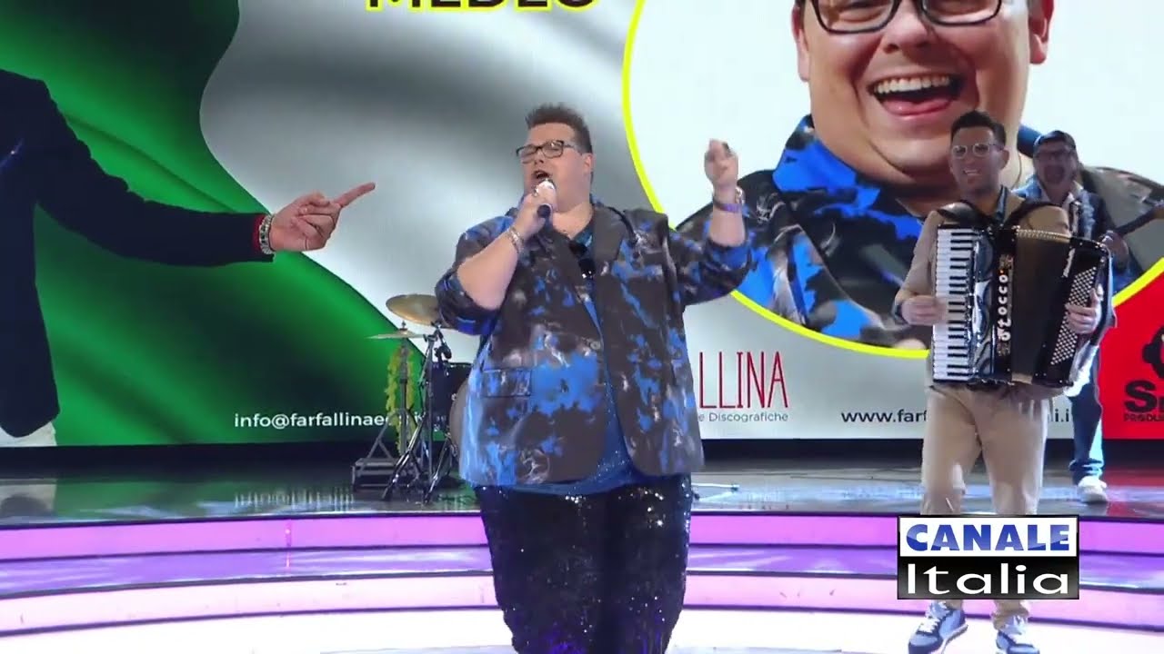 Maurizio Medeo - GUAI A CHI MOLLA (moderato) Canale Italia SPECIALE FARFALLINA Cantando Ballando