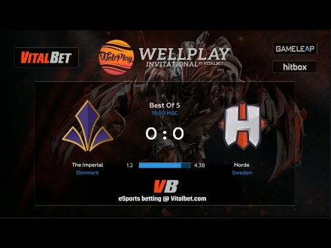 WellPlay || The Imperial vs Horde || Grand Final || bo5 || by Double D - Dec 2nd #1