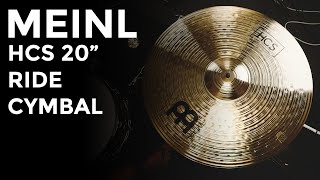 Video thumbnail for Meinl HCS 20" Ride Cymbal by Peter Lewis