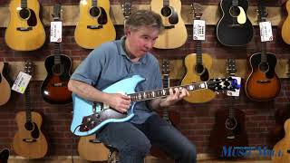 Video thumbnail for Guild T-Bird ST P90 Pelham Blue Electric Guitar DEMO by Manchester Music Mill