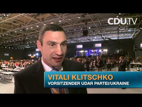 Vitali Klitschko: "Ich hoffe, Angela Merkel bleibt Bundeskanzlerin!"