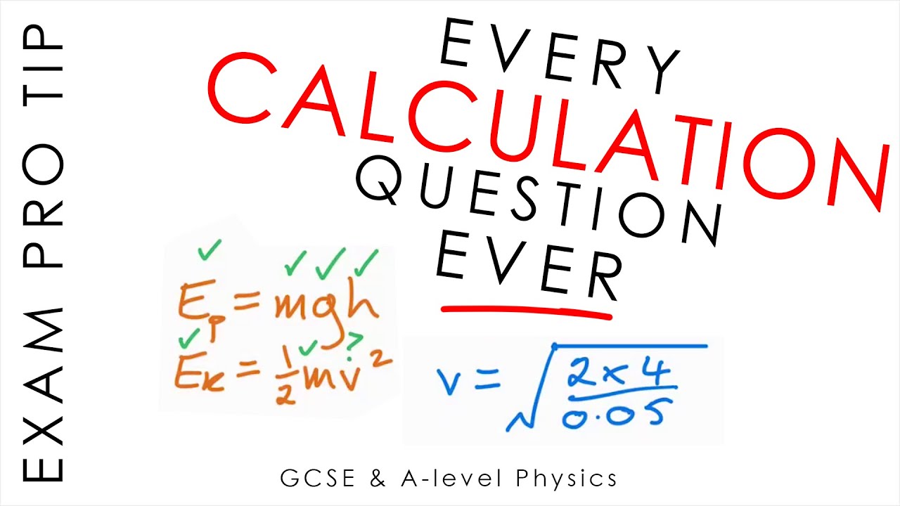 How To Do Any GCSE Physics Calculation - Exam Pro Tip