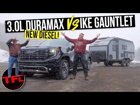 NEW 2023 GMC Sierra 1500 Duramax Diesel vs Ike Gauntlet - The World's Toughest Towing Test!