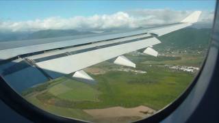 preview picture of video 'Cathay Pacific A330-300 Landing in Cairns CX103'