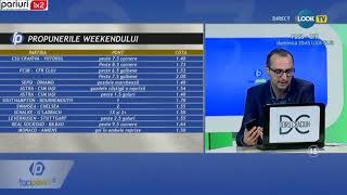 FACI PARIU: Doru Craciun ne-a pregatit 26 de pronosticuri pentru weekend!