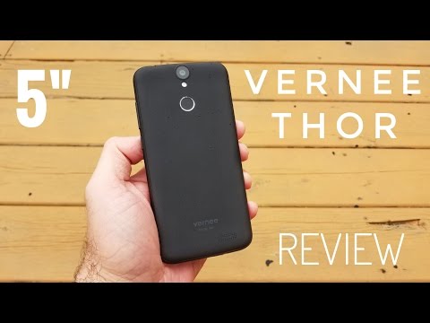 Vernee Thor Smartphone REVIEW - 3GB RAM, 5" Screen - 4K