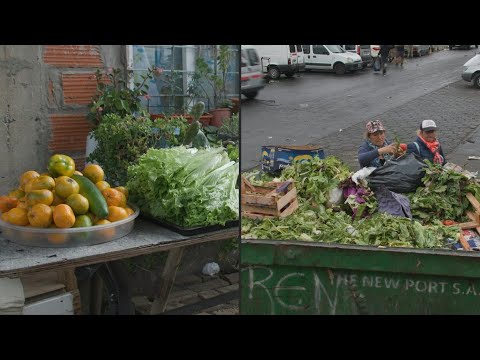El tesoro de los desechos del Mercado Central de Buenos Aires | AFP