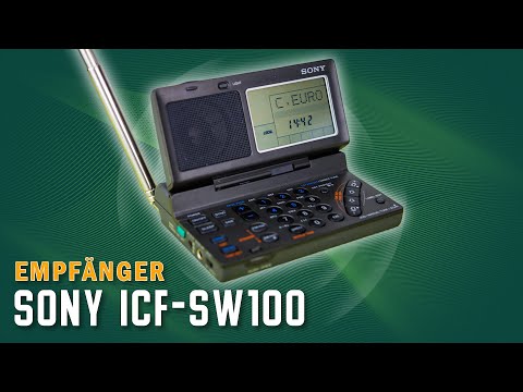 Sony ICF-SW100 📻 Spitzen Reiseradio aus den 90ern