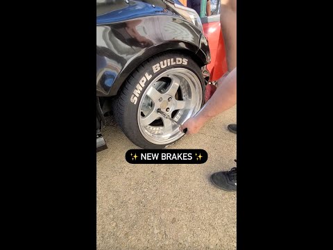 Ford Fiesta ST Brakes Install 🚗💨 #SHORTS