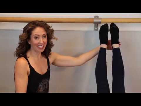 Pure Barre Technique Tip: Finding best form with feet on barre