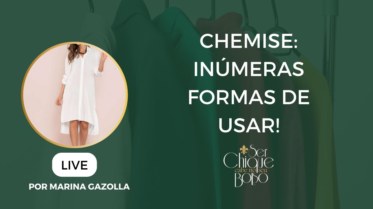 O charme que a chemise traz ao look