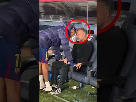 😱Ханси Флик РАЗРЫДАЛСЯ После Матча с «Алавесом»! #флик #барселона #рафинья