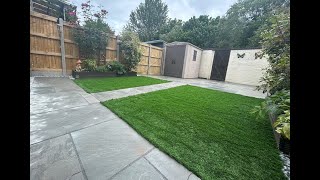 Album cover: Evenlode Way - New patio & Astro Turf refresh.