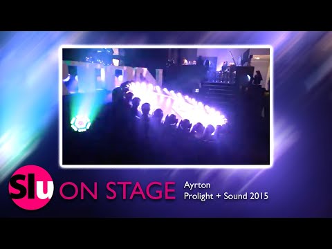 ON STAGE 2015 // Show Ayrton 2015 de Laurent Chapot : A hoop of 37 MagicDot-R