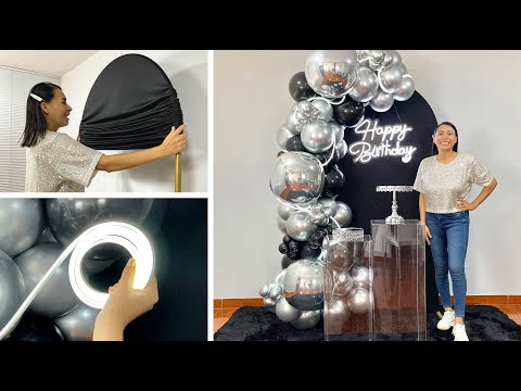 Como hacer un Arco de Globos con Luces Led – 🎉 LED light with balloons🎉