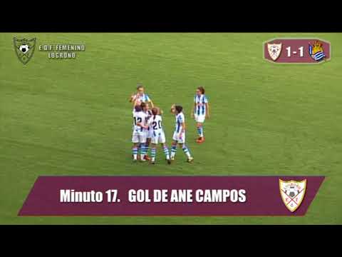 RESUMEN PARTIDO EDF LOGROÑO - REAL SOCIEDAD