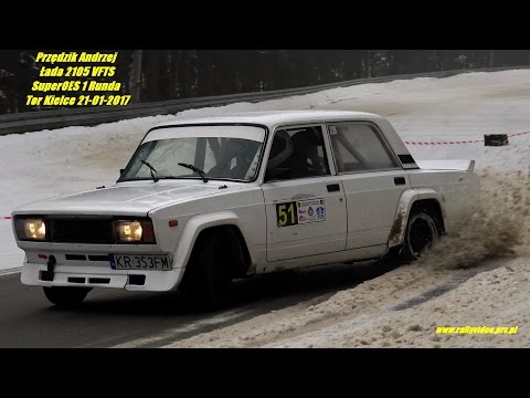 Przędzik Andrzej - Łada 2105 VFTS - SuperOES 1 Runda  Tor Kielce 21-01-2017