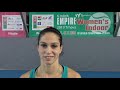 EMPIRE Women's Indoor 2019: Interview with the singles winner Isabella SHINIKOVA (BUL)