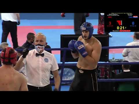Asadulla Nasipov v Anto Siric + 91kg K1 WAKO World Championships 2021