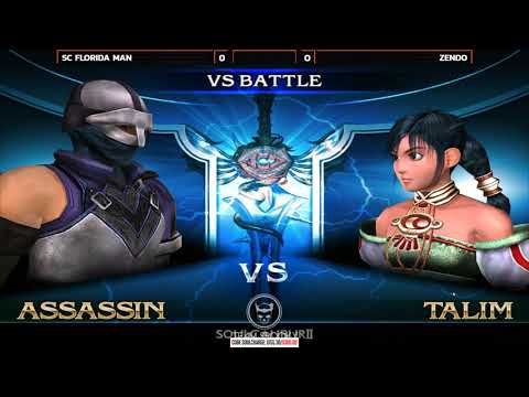 Soul Calibur II @ Soul Charge Tourney - SC Florida Man vs Zendo [4K/60fps]