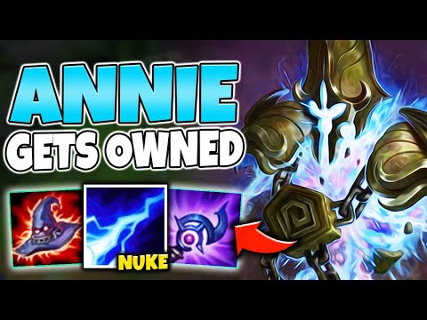 #1 XERATH WORLD EMBARRASSES PLATINUM ANNIE! (PERFECT GAME) - League of Legends