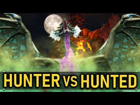 Ark Hunter Vs Hunted | Hunting YouTubers as a Wyvern
