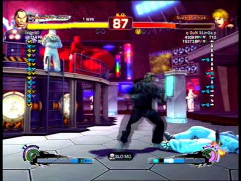 Ixion90 (Dan) vs q GuN SLinGa p (Ken) - SSFIV AE v. 2012 - Endless match 3
