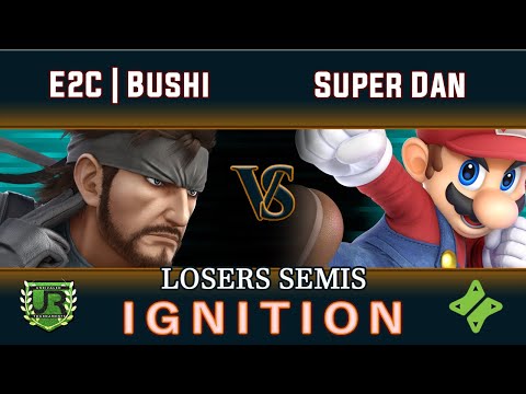 ULTIMATE Ignition #161 LOSERS SEMIS - E2C | Bushi (Snake) vs Super Dan (Mario)