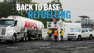Powering a 7-Truck Fleet Off-Grid! 30,000L Solar Fuel Storage Transfor