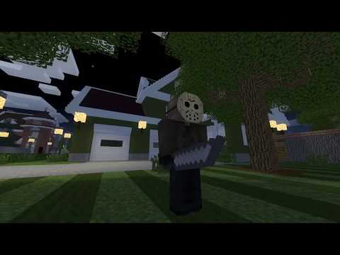 Monster School - HALLOWEEN HORROR MOVIE CHALLENGE FRIDAY THE 13TH JASON - Minecraft Animation