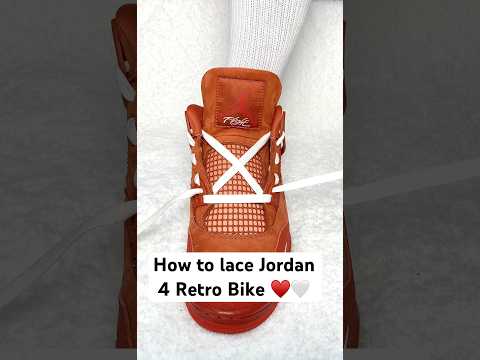 Bike Jordan 4 Retro #lace #shoelace #shorts #jordan #jordan4 #fy #fyp #fypage #fashion