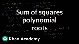 Sum of Squares of Polynomial Roots