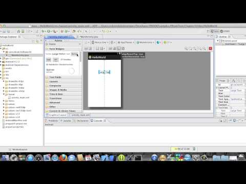 Android Development Course Chapter 3 HelloWorld