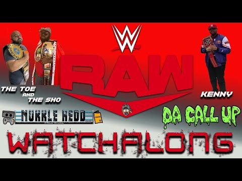 WWE Monday Night Raw watch along Live 10/25/2021. The Toe and the Sho with DaCallUp.