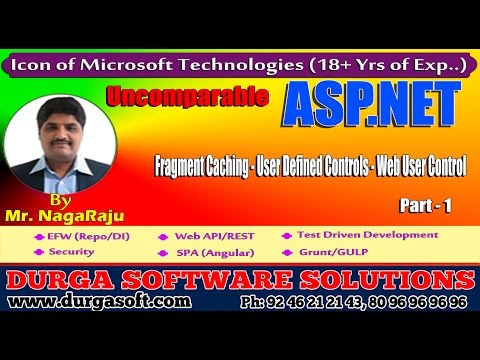 ASP.NET || Fragment Caching-User Defined Controls-Web User Control Part -1