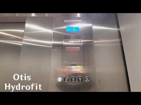 EPIC MOTOR!! Otis Hydrofit MRL Hydraulic Elevator at UBC Engineering Student Centre - UBC