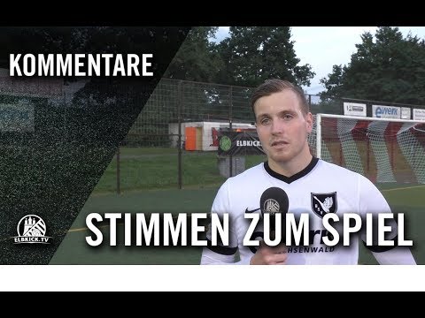 Die Stimmen zum Spiel | Barsbütteler SV - SC Wentorf (1. Spieltag, Bezirksliga Ost)